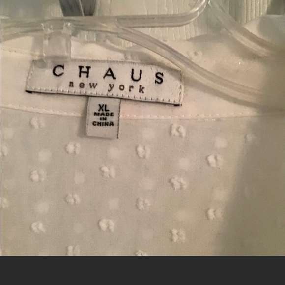 CHAUS New York 3/4 sleeve blouse - Picture 3 of 4